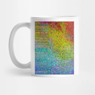 Rainbow Static Mug